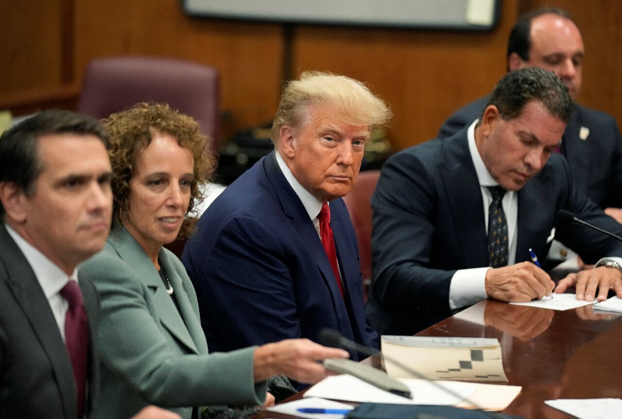 Not guilty si Trump sa 34 na mga kaso niya ng felony