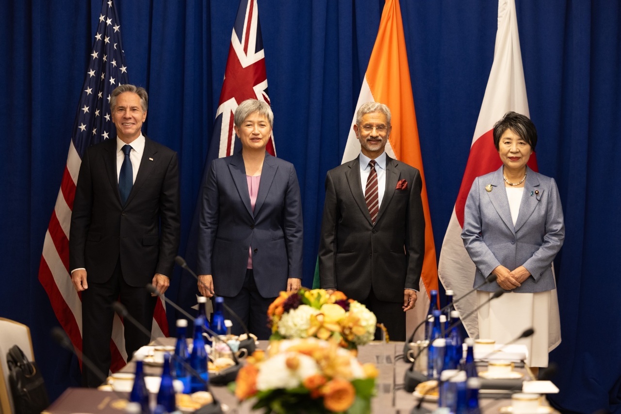 Mariing kinontra ng mga foreign ministers ng China, United States, Australia, India, at Japan ang mga unilateral changes sa status quo