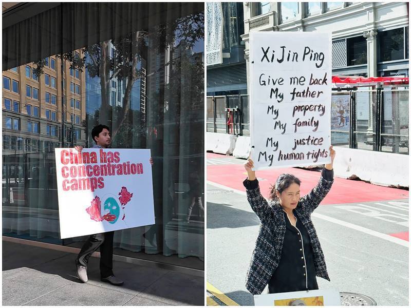 Mga Protesta sa 2023 APEC summit