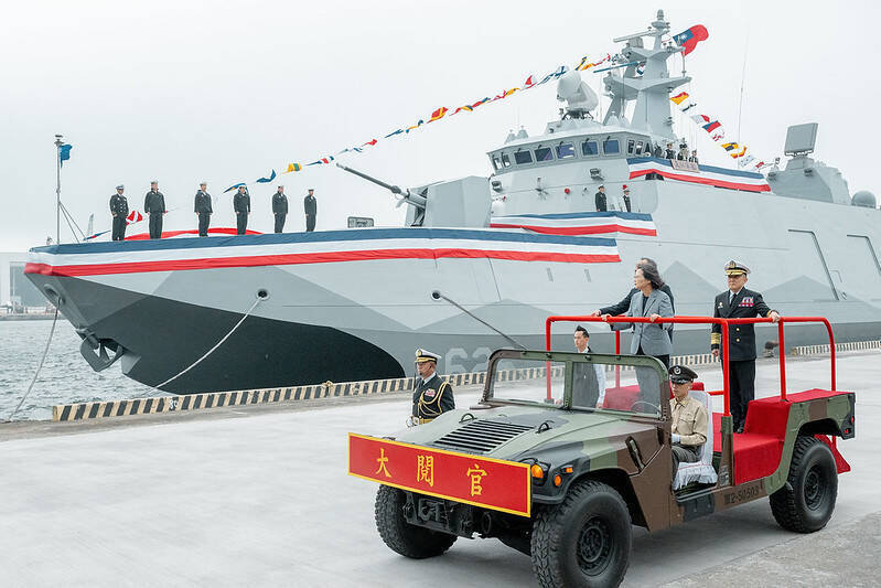 Magsisimula ang aktibong serbisyo ng dalawang barkong pandigma ng Taiwan simula Mayo