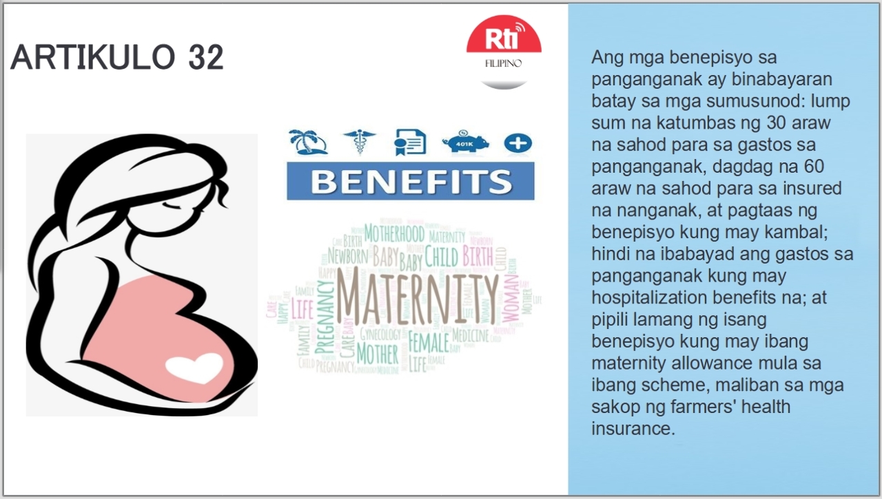 Maternity Benefits: Lump Sum Maternity Benefits: Lump Sum